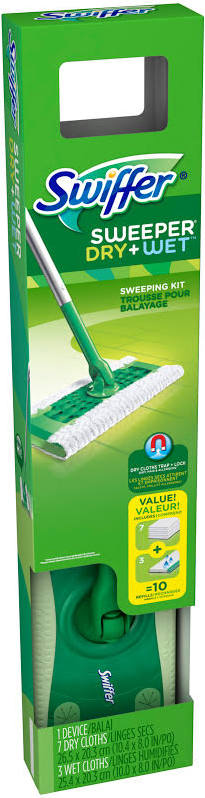 Swiffer Sweeper 2-in-1 Dry & Wet Mopping Starter Kit